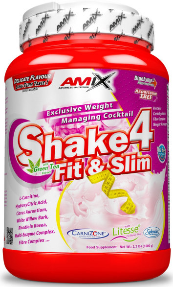 Bebida proteica em pó Amix Shake 4 Fit&Slim 500g