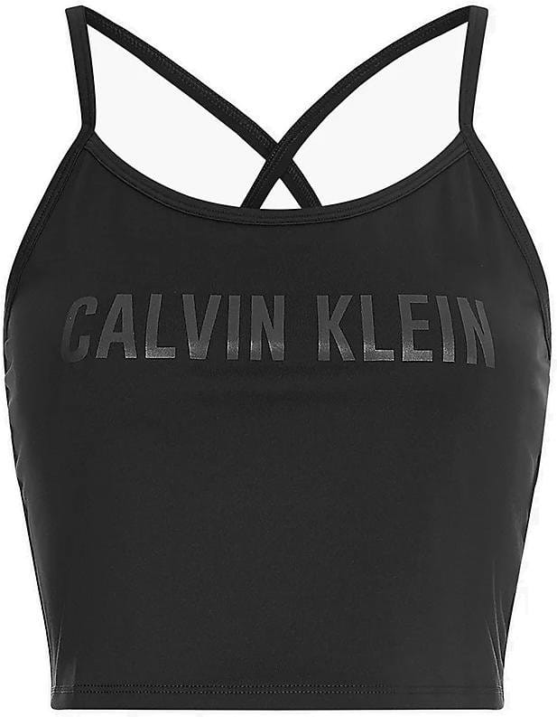 Camisola de alças Calvin Klein Calvin Klein Cropped Tanktop