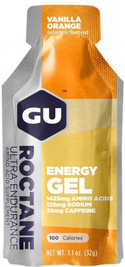 Bebida GU Roctane Energy Gel 32 g Vanilla/Orang