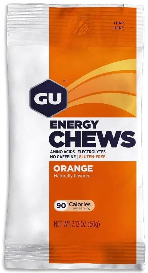 Géis de energia GU Energy Chews 60 g Orange