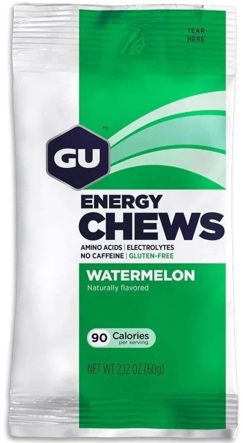 Géis de energia GU Energy Chews 60 g Watermelon
