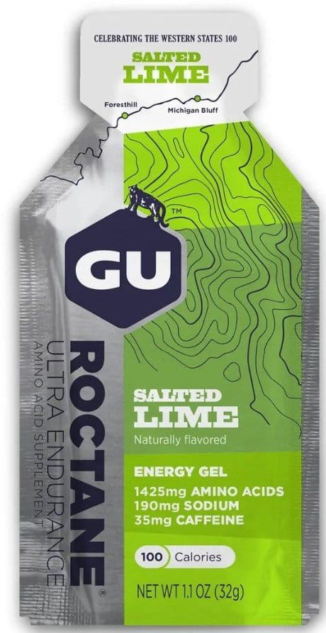 Bebida GU Roctane Energy Gel 32 g Salted Lime