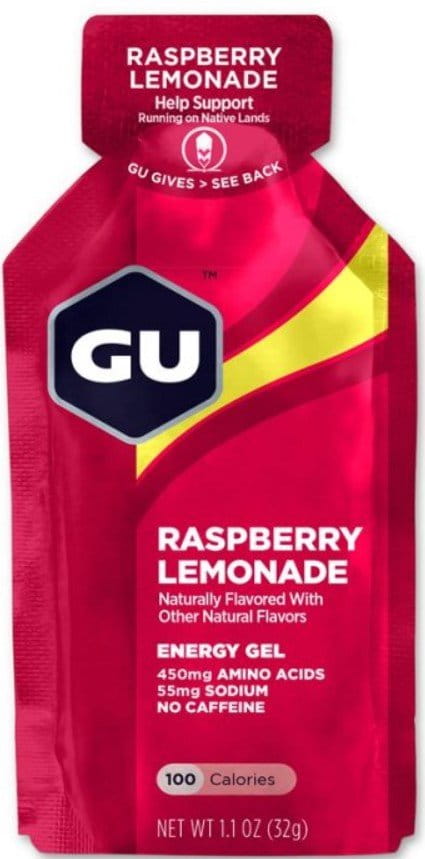 Bebida GU Energy Gel 32 g Raspberry Lemonade