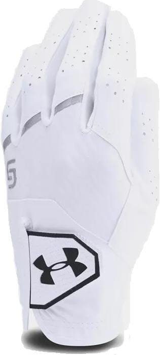 Luvas de fitness Under Armour Youth Coolswitch Golf Glove-WHT