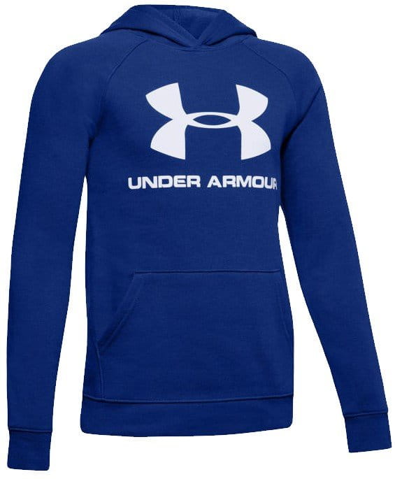 Sweatshirt com capuz Under Armour Rival Logo Hoody-BLU