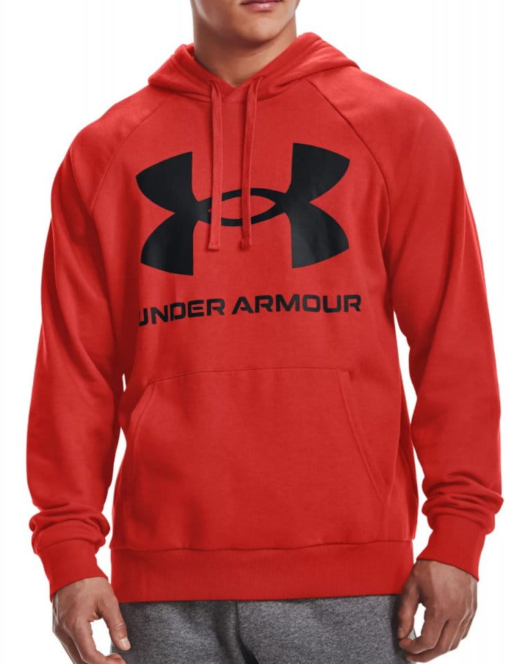 Sweatshirt com capuz Under Armour UA Rival Fleece Big Logo HD-ORG