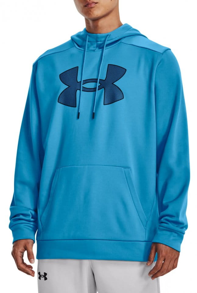 Sweatshirt com capuz Under UA Armour Fleece Big Logo HD-BLU