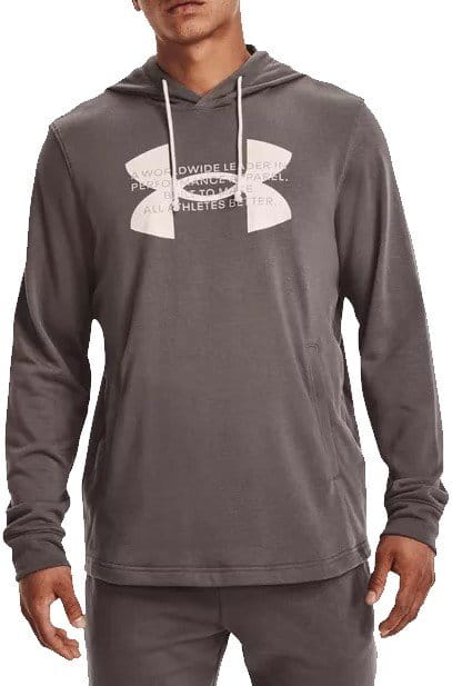 Sweatshirt com capuz Under Armour UA Rival Terry Logo Hoodie-BRN