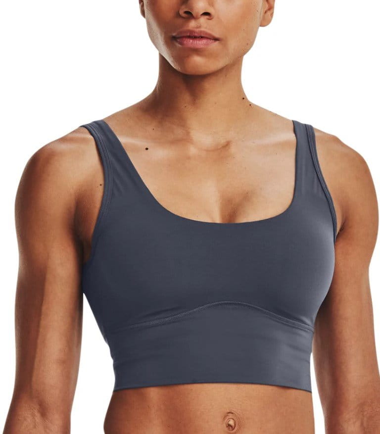 Camisola de alças Under Armour Meridian Fitted Crop Tank-GRY