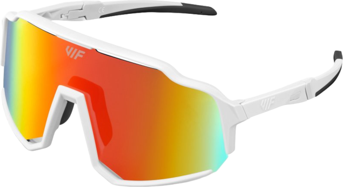 Óculos-de-sol VIF Two White x Red Polarized