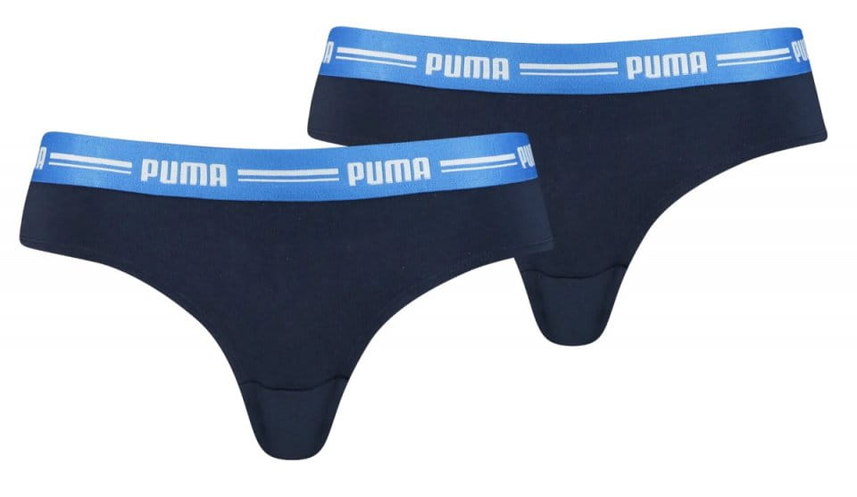 Cuecas Puma Brazilian 2er Pack Damen Blau F009