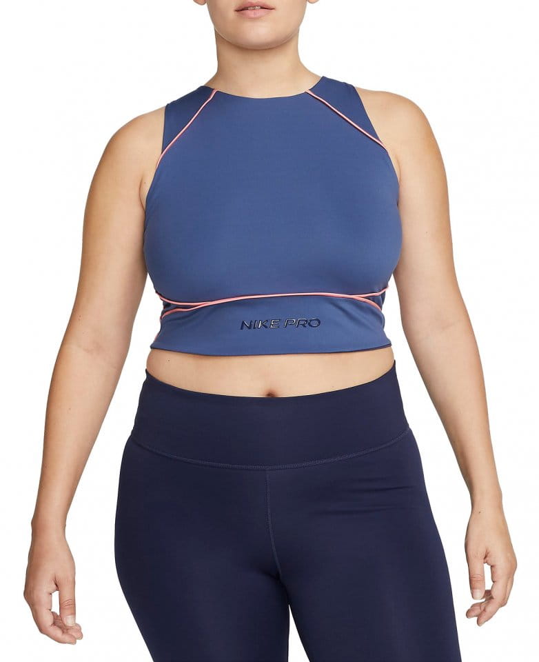 Camisola de alças Nike Pro Dri-FIT Women s Cropped Tank Top (Members Only)