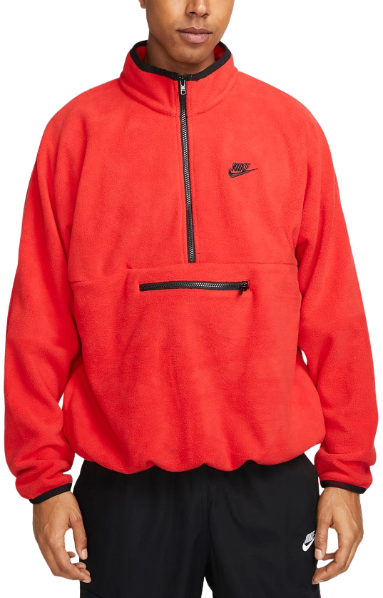 Casaco Nike Club Fleece HalfZip Sweatshirt