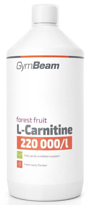 Bebidas iônicas GymBeam L-Karnitin - GymBeam- 1000 ml forest fruit