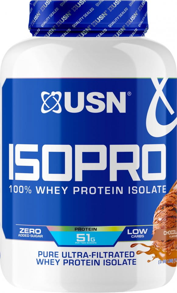 Proteína em pó USN IsoPro Whey Protein Isolate (čokoláda 1.8 kg)