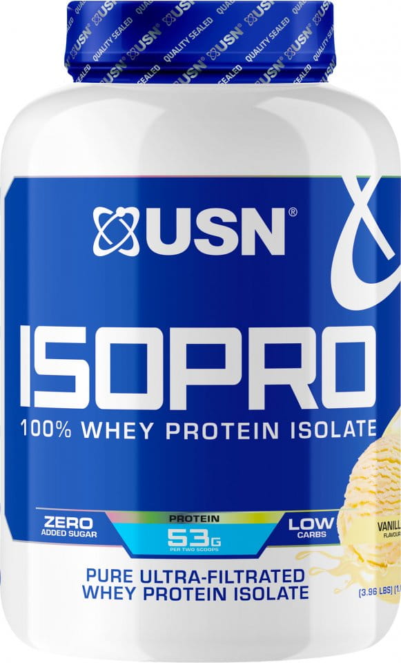Proteína em pó USN IsoPro Whey Protein Isolate (vanilka 1.8 kg)