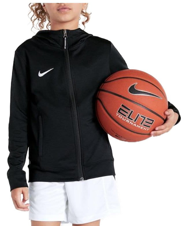 Sweatshirt com capuz Nike YOUTH S TEAM BASKETBALL HOODIE FULL ZIP
