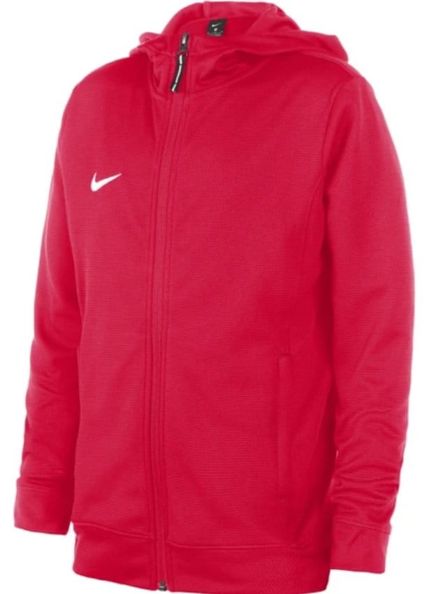 Sweatshirt com capuz Nike YOUTH TEAM BASKETBALL HOODIE FULL ZIP