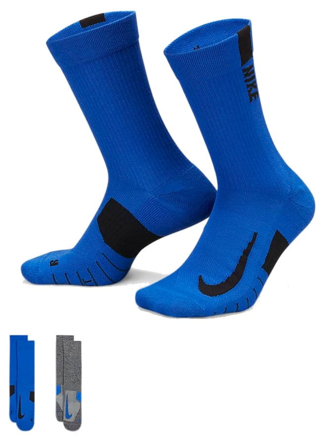 Meias Nike Multiplier Crew Sock (2 Pairs)